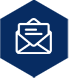 Email icon hexagon